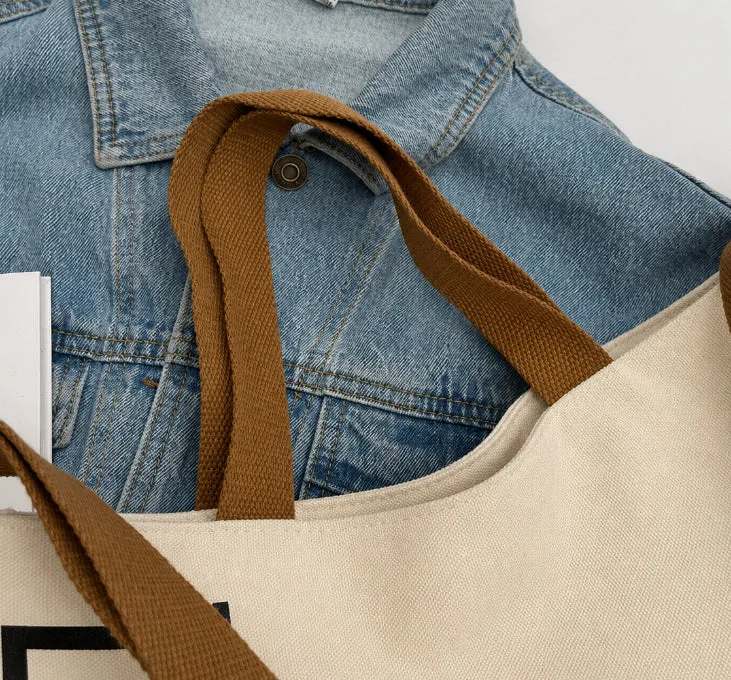 Casual Canvas Tote Bag detail 6