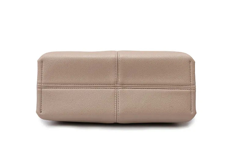 French Style PU Leather Dumpling Messenger Bag detail 6