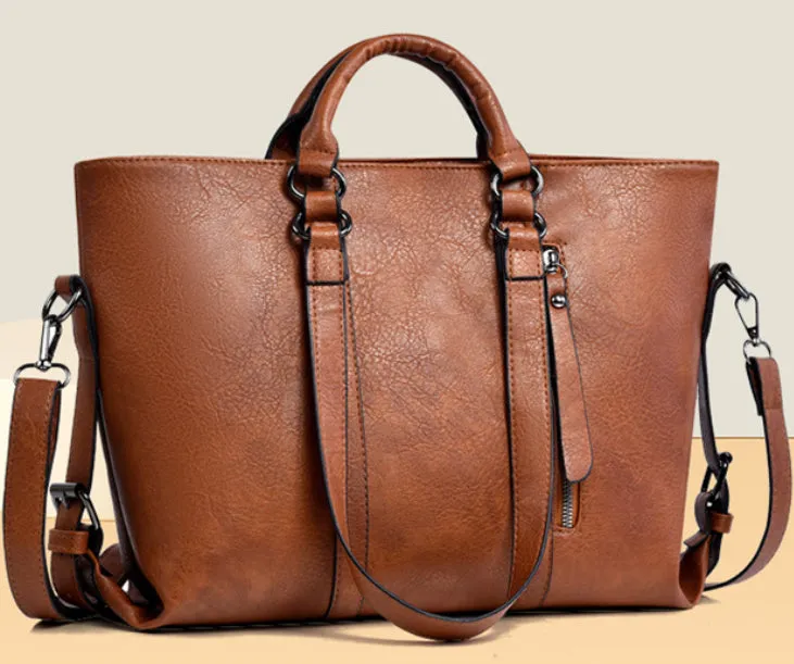 Retro Style Simple Tote Bag detail 7
