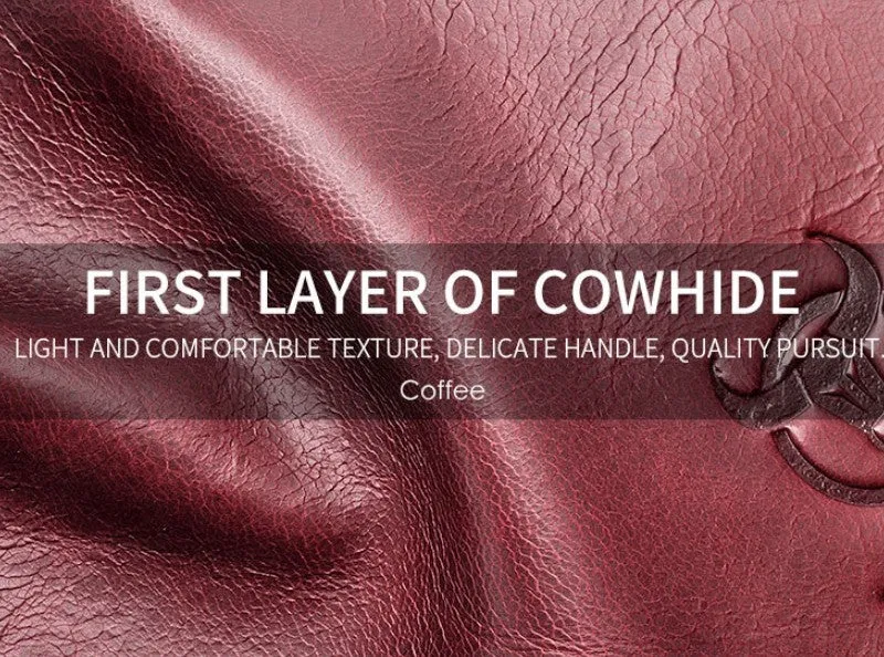 Men's Genuine Leather Top Cowhide Photo Layer Wallet detail 11
