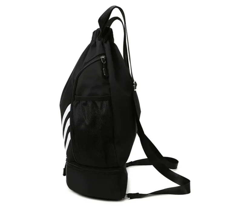 Large Capacity Men's Oxford Cloth Basketball Drawstring Bag detail 4