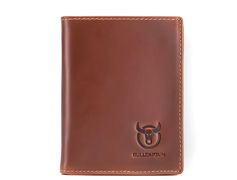 Men's Genuine Leather Top Cowhide Photo Layer Wallet detail 1