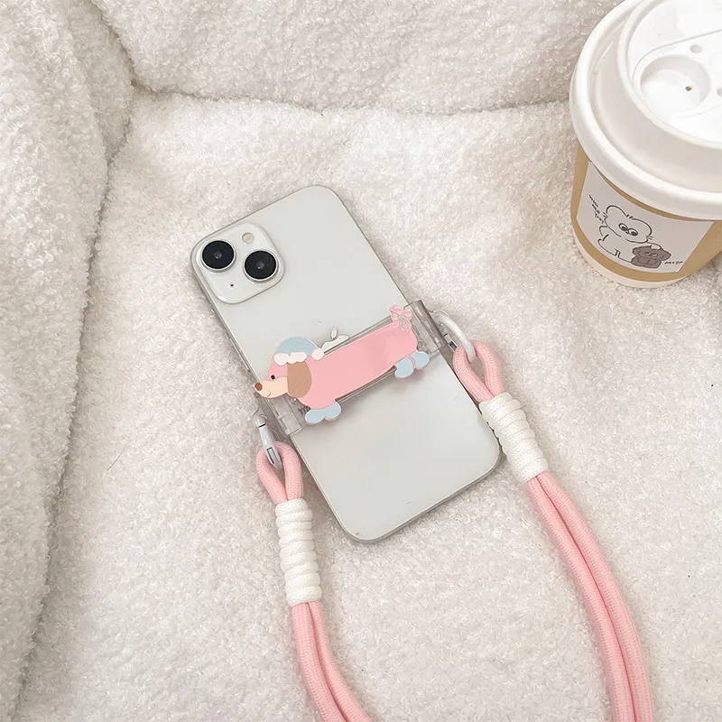 Cute Puppy Phone Charm Holder detail 5