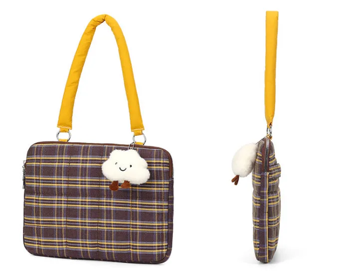Heritage Plaid Laptop Bag detail 2