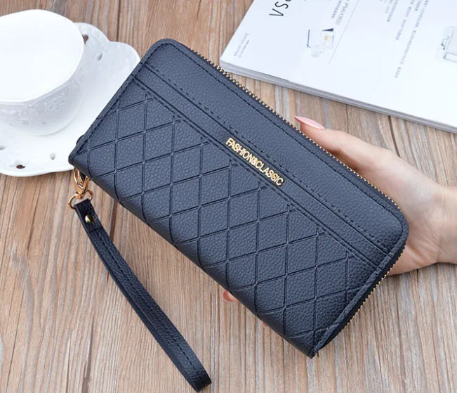Dual Zip Elegance Wallet detail 7
