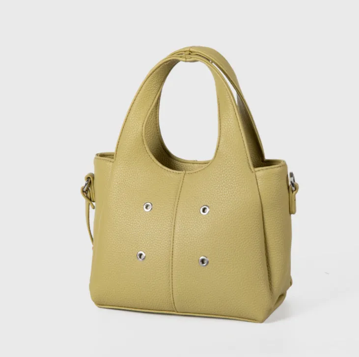 Mira Minimal Structured Handbag detail 1