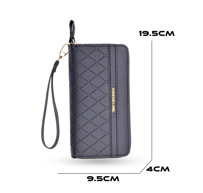 Dual Zip Elegance Wallet detail 12