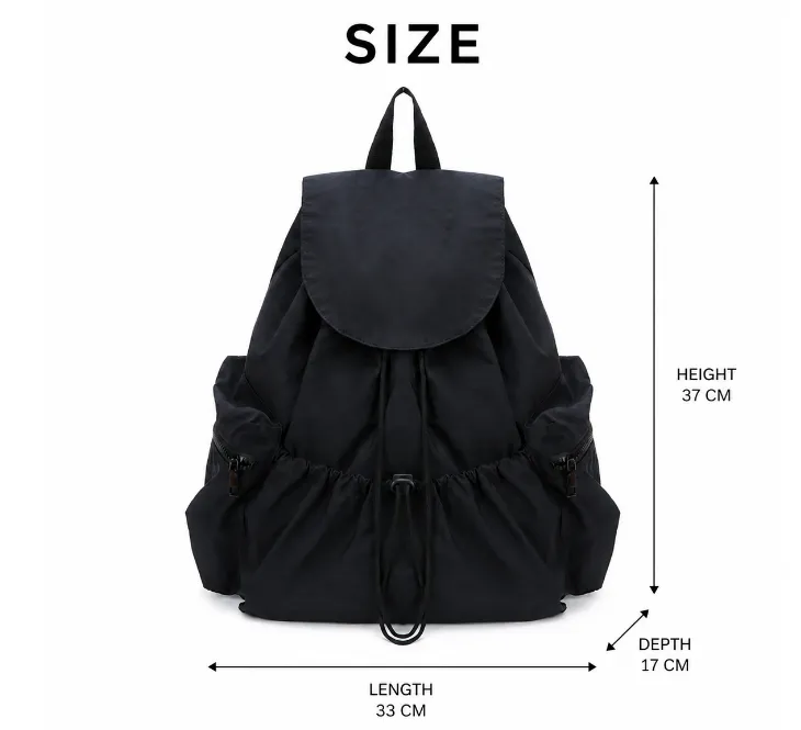 Nylon Edge Campus Women Backpack detail 13