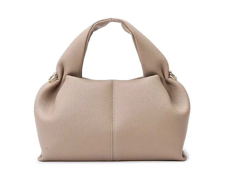 French Style PU Leather Dumpling Messenger Bag detail 1