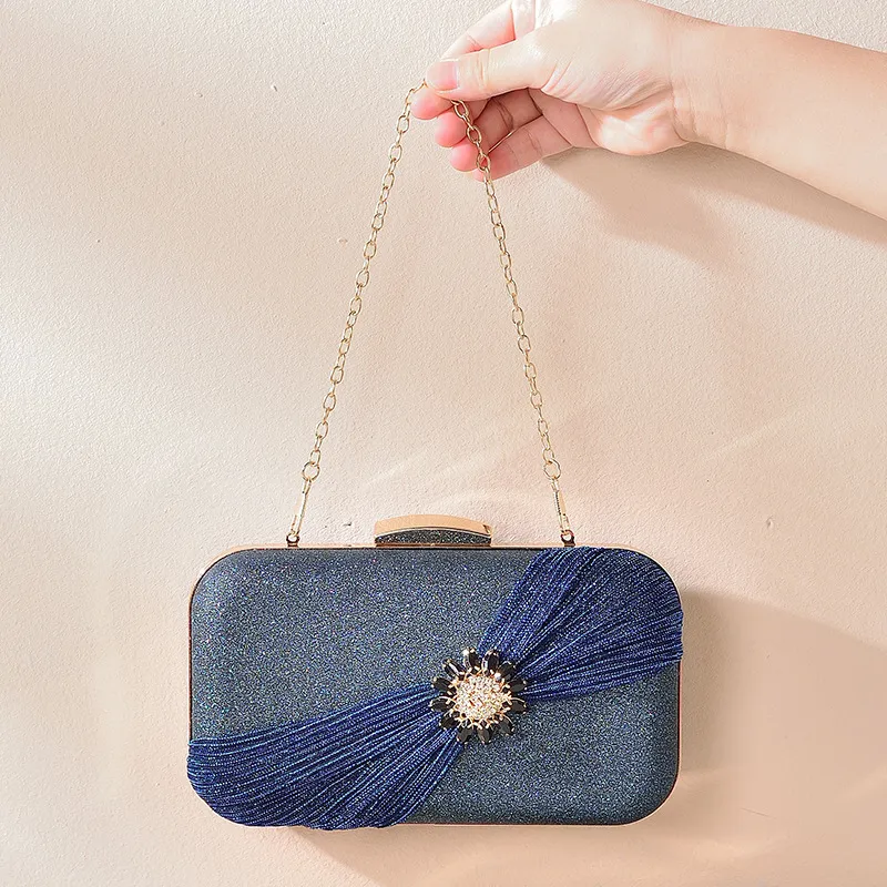 Glimmer Blossom Evening Clutch Bag detail 4