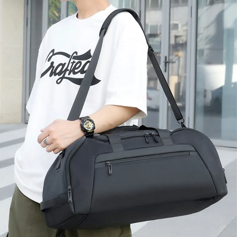 Travel Duffle Bag with Shoe Compartment detail 7