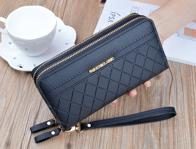 Dual Zip Elegance Wallet detail 6
