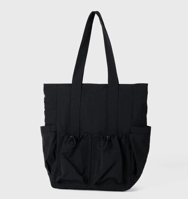 Color Block Multi Pocket Tote Bag detail 1
