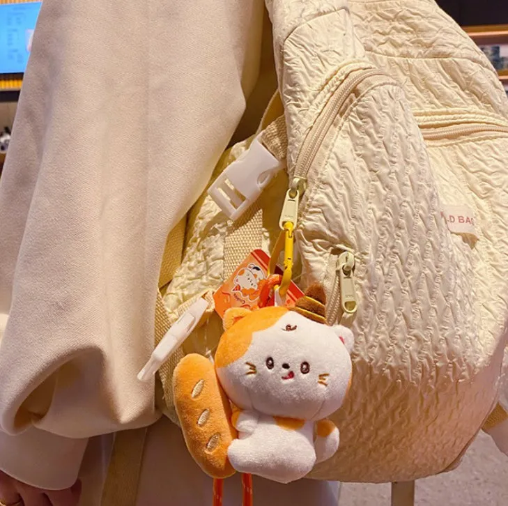 Ice Cream Cat Plush Bag Charm detail 5