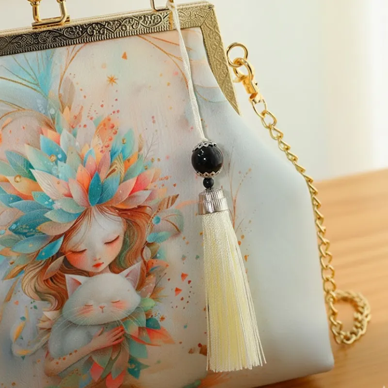 Ethereal Blossom Clutch Bag detail 6