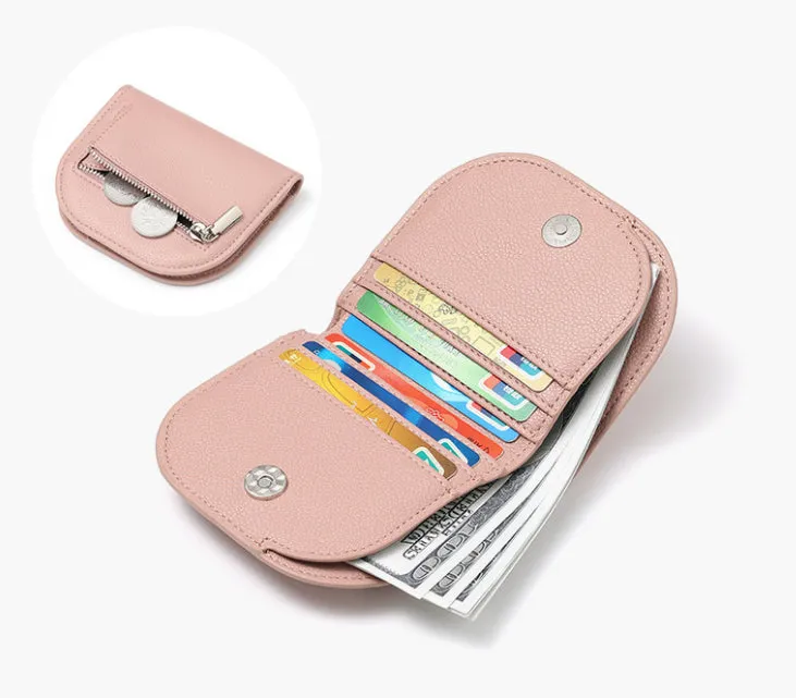 Pastel Fold Card Wallet detail 7