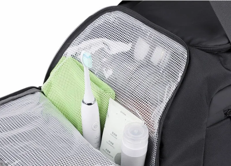 Travel Duffle Bag with Shoe Compartment detail 15