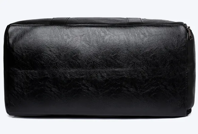 Feisha PU Leather Waterproof Fitness Travel Duffle Bag detail 5