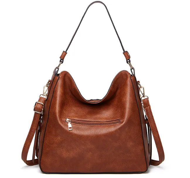 European Retro Shoulder Crossbody Tote Bag detail 2