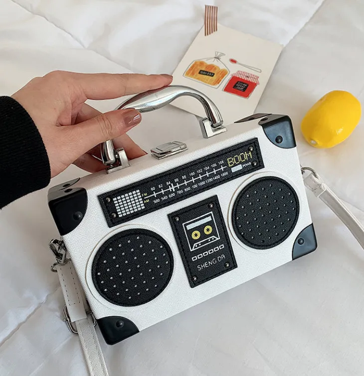 Boom Box Retro Handbag detail 3