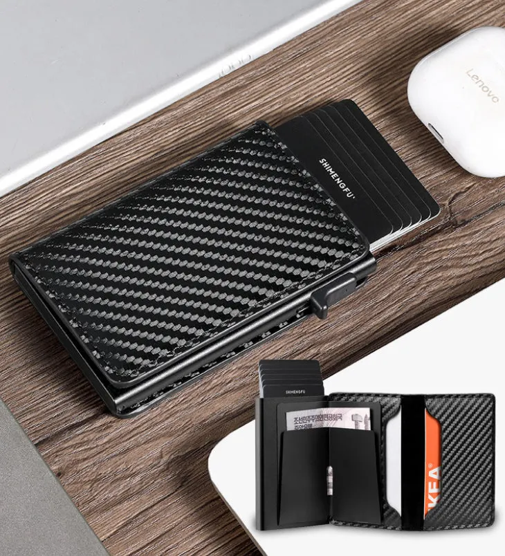 RFID Pop-Up Card Holder Wallet detail 3