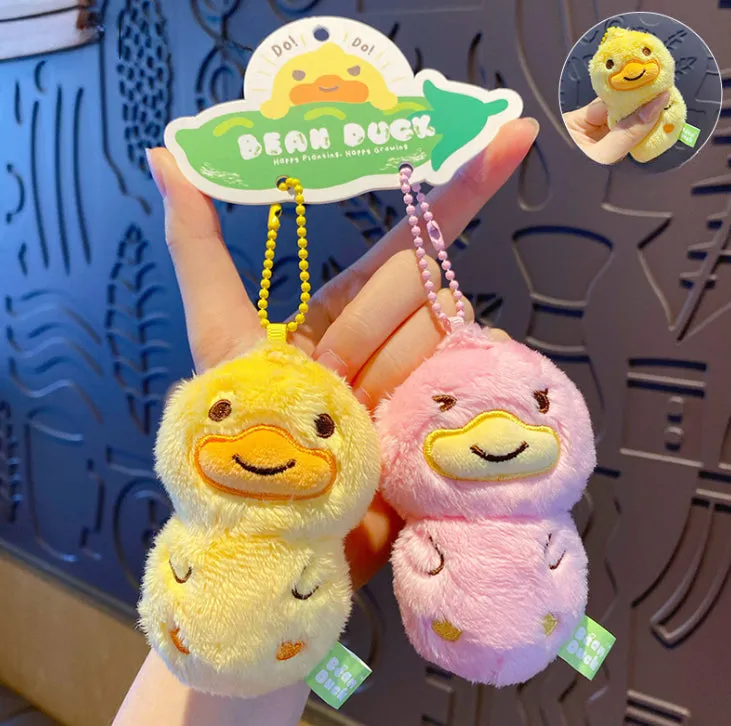 Cute Yellow Duck Bag Charm detail 4