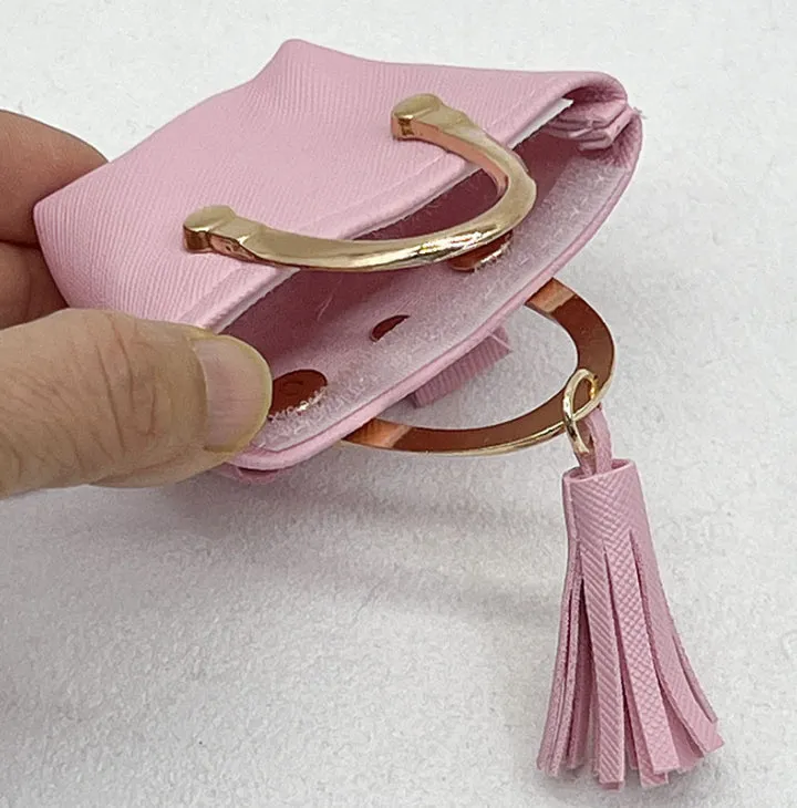 Mini Bow Purse Charm detail 2