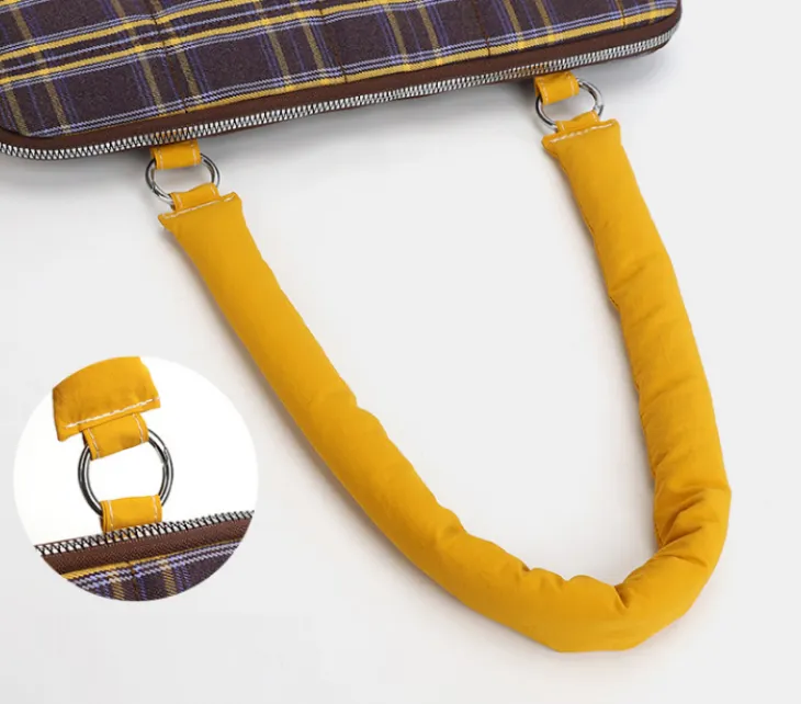 Heritage Plaid Laptop Bag detail 6