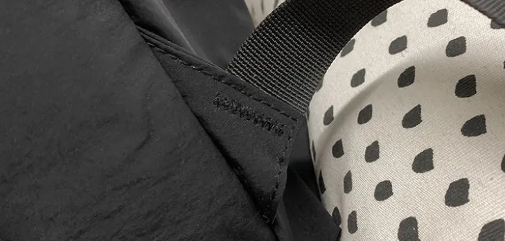 Nylon Edge Campus Women Backpack detail 8