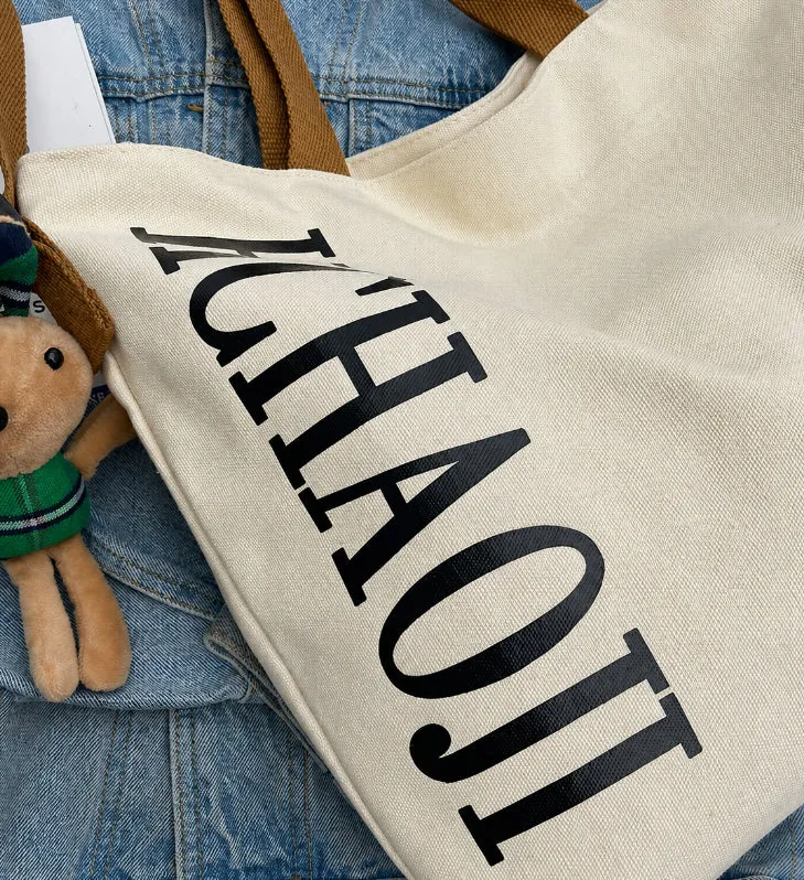 Casual Canvas Tote Bag detail 8