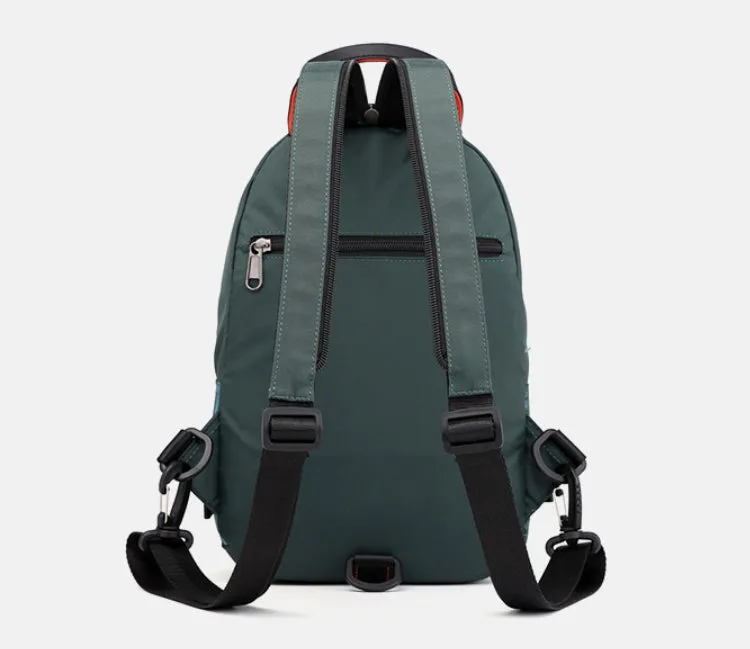 Men's Waterproof Nylon Chest Backpack detail 4