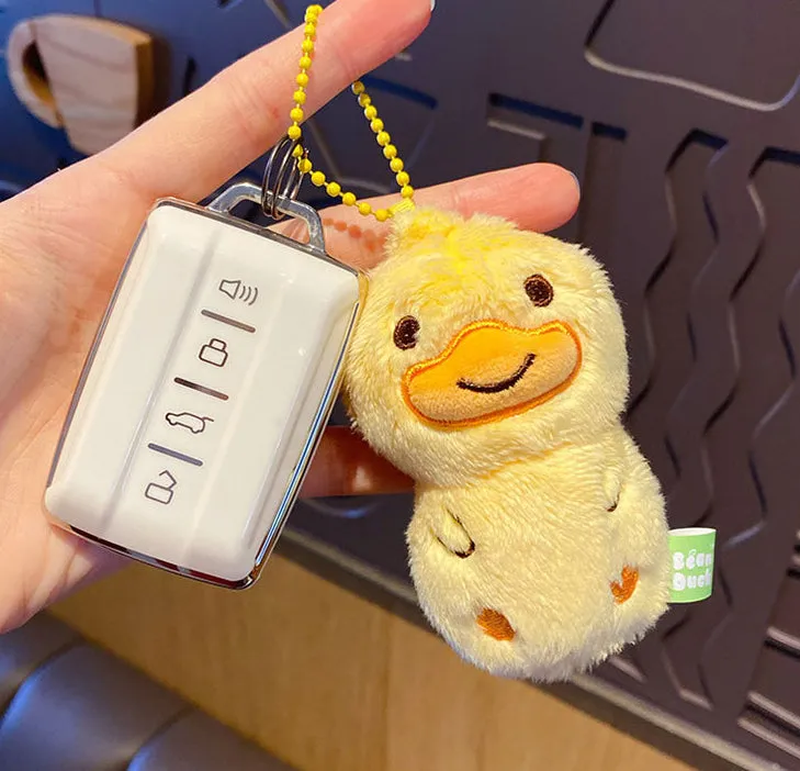 Cute Yellow Duck Bag Charm detail 7