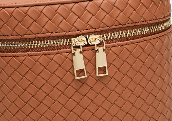Luxe Woven Vanity Cosmetic Bag detail 8