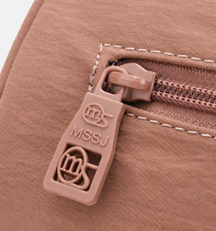 Round Nylon Crossbody Bag detail 11
