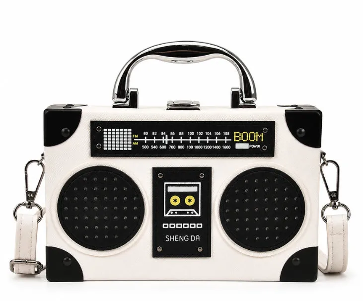 Boom Box Retro Handbag detail 1