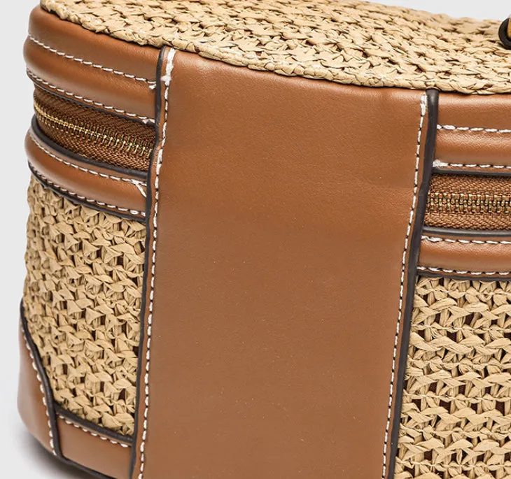 Cove Textured Canvas Mini Bucket Bag detail 8