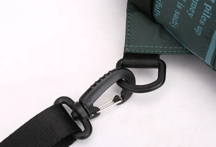Men's Waterproof Nylon Chest Backpack detail 12