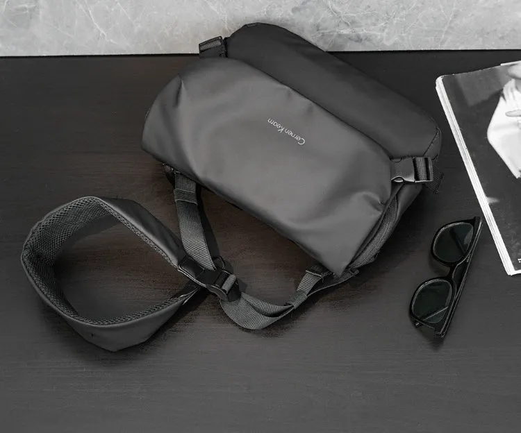 Trendy Oxford Cloth Men's Outdoor Messenger Bag detail 17