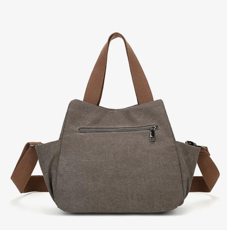 Harper Canvas Shoulder Bag detail 5