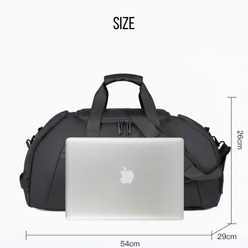 Travel Duffle Bag with Shoe Compartment detail 18