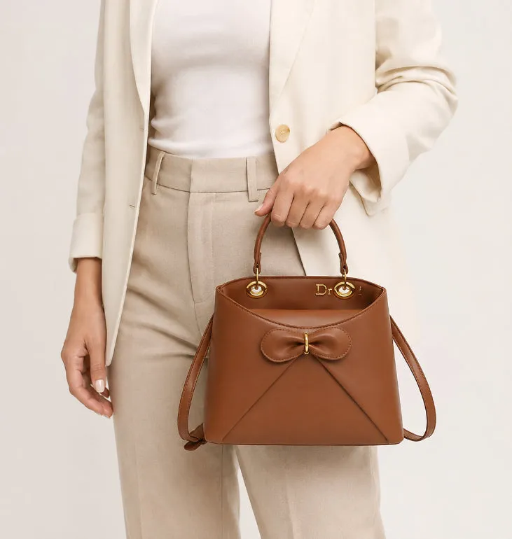 Bow Detail Chic Handbag detail 12
