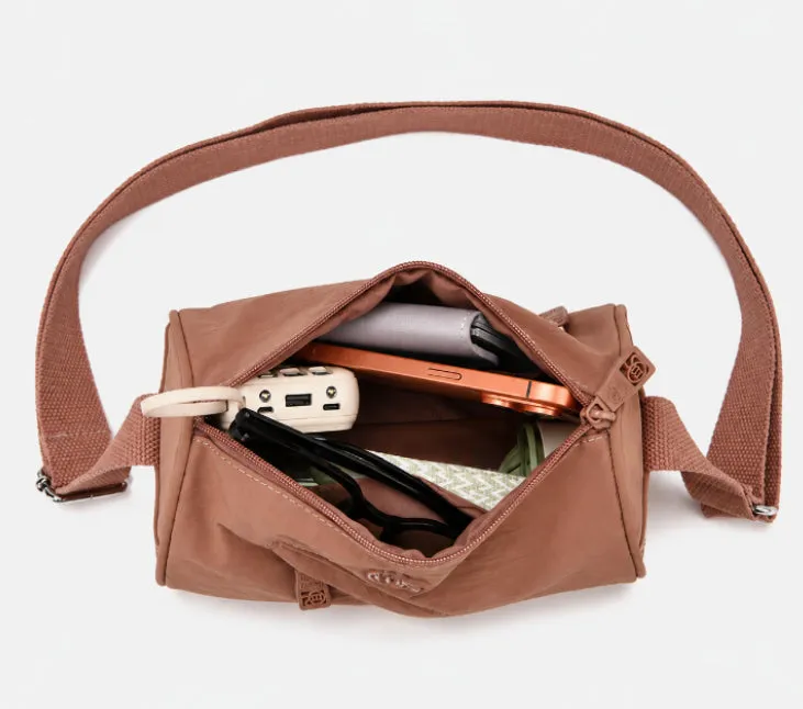 Round Nylon Crossbody Bag detail 12