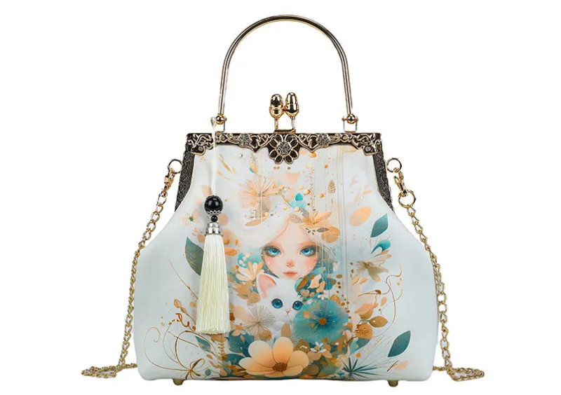 Ethereal Blossom Clutch Bag detail 1