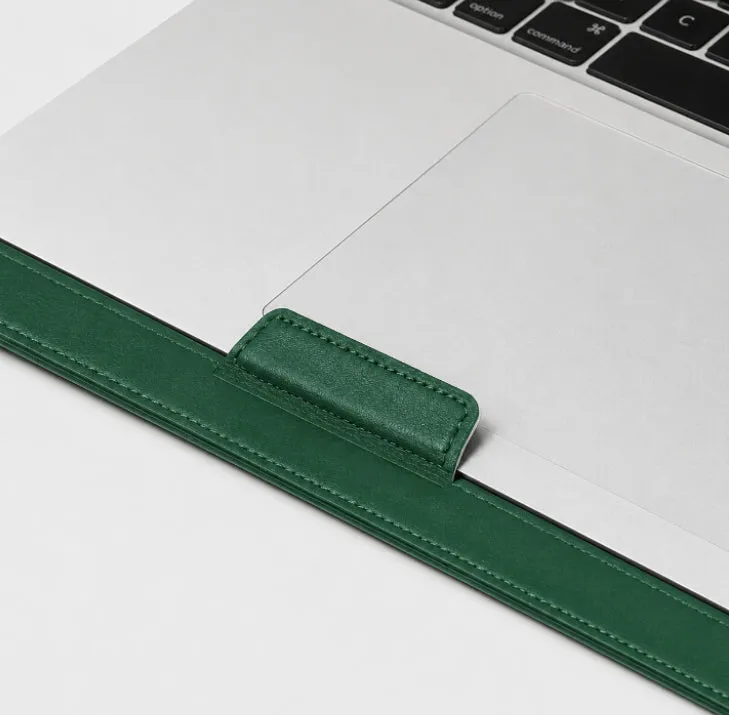 Leather Laptop Sleeve Desk Mat detail 5