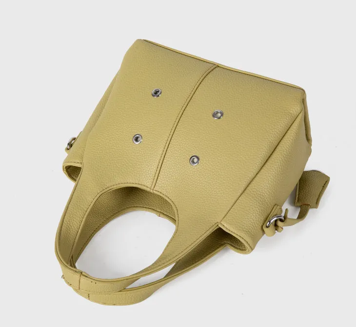 Mira Minimal Structured Handbag detail 4