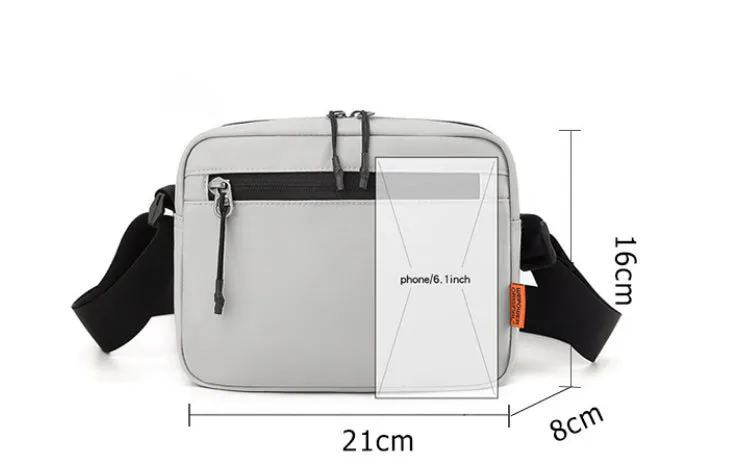 Minimal Everyday Men’s Crossbody Bag detail 14