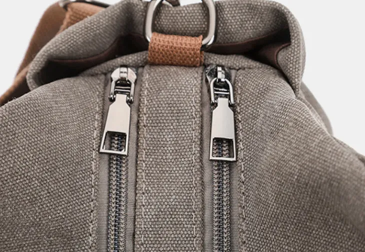 Harper Canvas Shoulder Bag detail 12