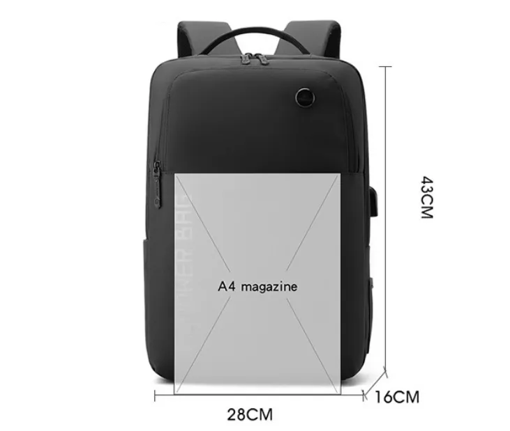 WEPOWER Metro Business Backpack detail 14