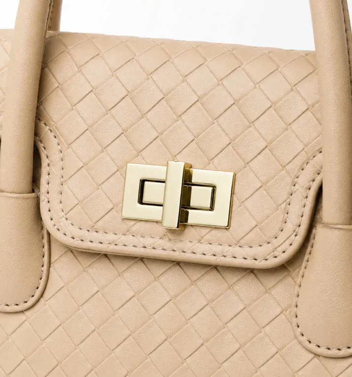 Timeless Weave Elegance Handbag detail 9