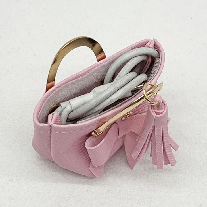 Mini Bow Purse Charm detail 3